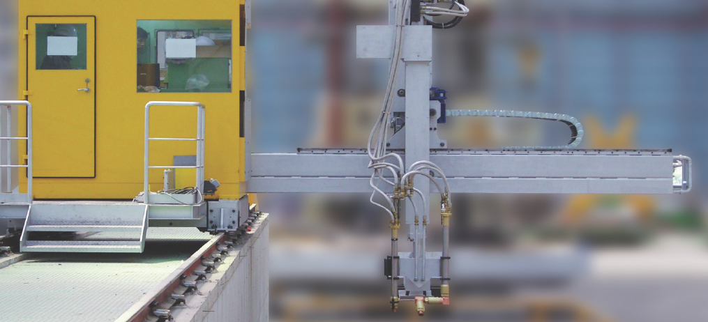 CNC SUMMIT CUTTING M/C with control cabin 제품사진